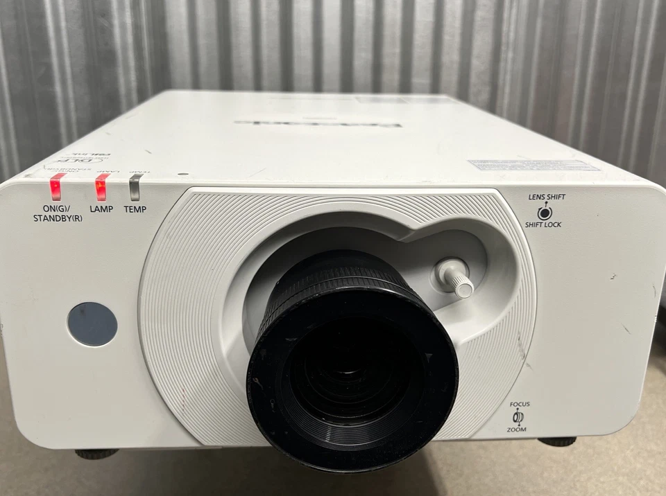 Panasonic PT-DZ570U WUXGA Conference Room/Home Theatre DLP Multimedia Projector - Image 1 of 4