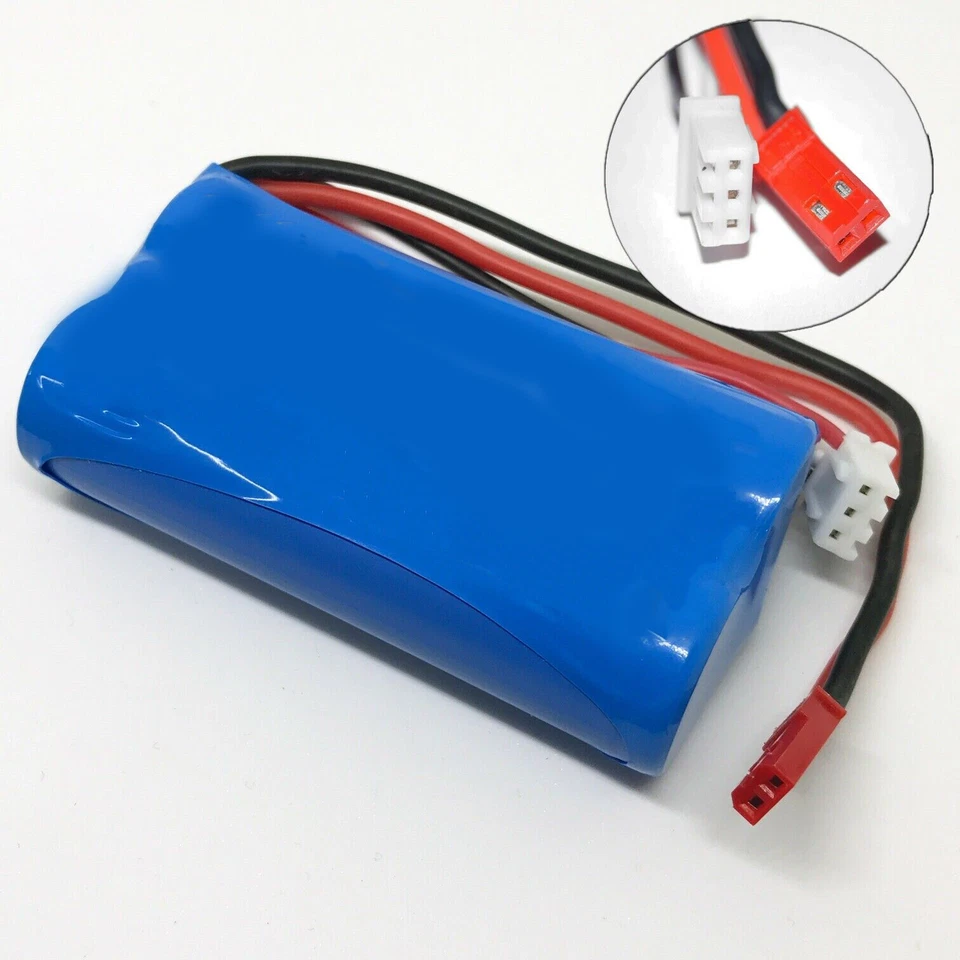 Akkupack Li-Ion Akku 7.4V 3500mah Batterie JST RC Helikopter F645 F45 MJX Amewi - Bild 1 von 1