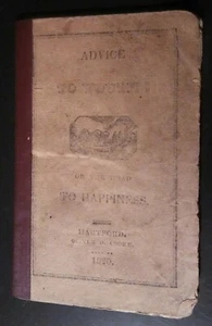 Extremely Rare 1820 Chapbook Illustrated Woodcuts ADVICE TOCHILDREN & YOUTH. - Bild 1 von 11