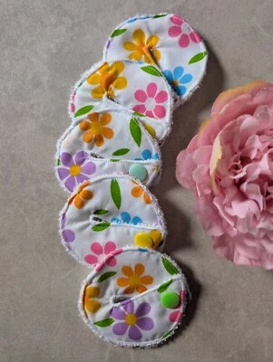 HANDMADE bright daisy Tubie cover, G tube pads, J tube, GJ tube, Peg tube dressing pads