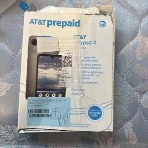 AT&T Calypso 4, 32GB, 6.1" HD+, Vapor Gray - Prepaid Smartphone Open Box - Afbeelding 1 van 1