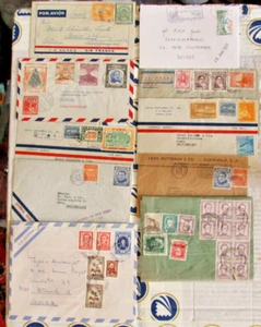 Süd- & Mittelamerika 31 Belege Bedarfspost 1940-2010 Luftpost (8a-46) - Bild 1 von 3