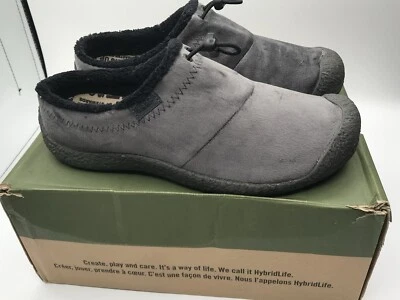 KEEN Howser III Womens Size 9.5 Slip On Mule Comfort Shoes Velour Grey - Image 1 of 4