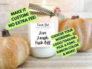 12 Oz Mason Jar Candle, Made With Organic Soy Wax, Patchouli Scented - Picture 1 of 5