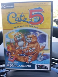 Catz 5 adopt your own little catz! pc cd-rom game - Picture 1 of 5