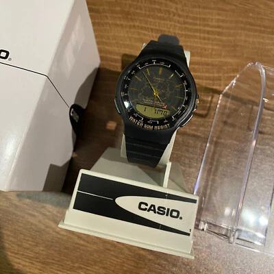 VINTAGE CASIO AB-40U World Time Rare Vintage Digital Watch NOS - Image 1 of 4