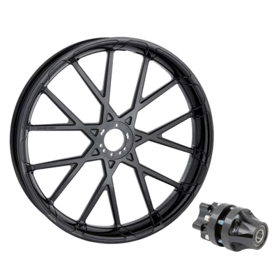 Arlen Ness Procross Forged Wheels 21 x 3.50 Rim Single Disc Harley FLT 08-Up - Imagem 1 de 3