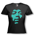 JIMI HENDRIX T-SHIRT / The Jimi Hendrix Experience - GUITAR GOD / Ladies t-shirt