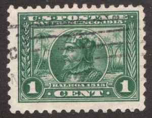 1904 United States Sc #401 - 1¢ Balboa used stamp Cv$7 - Picture 1 of 1