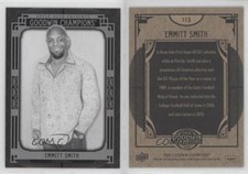 2015 Upper Deck Goodwin Champions Black and White Portraits Emmitt Smith HOF