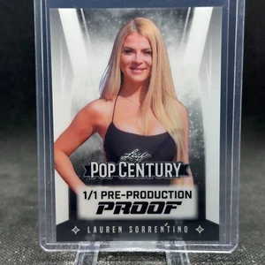 2025 Leaf Metal Pop Century Lauren Sorrentino White Prismatic Proof 1/1 - Bild 1 von 2