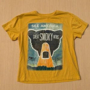 Creative Action Network See America Smokey Mountains T-Shirt Women's Medium - Picture 1 of 5
