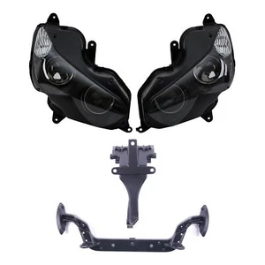 Front Headlight &Mirrors Fairings Stay Bracket For Kawasaki Ninja ZX14R 12-23 13 - Foto 1 di 12