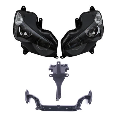Soporte de soporte para carenados de faros delanteros para Kawasaki Ninja ZX14R 2012-2023 Foto 1 de 4