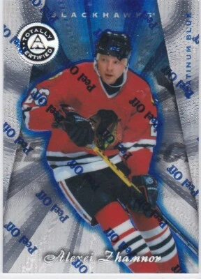 1997-98 Totally Certified Platinum Blue #101 Alexei Zhamnov /3099 Free Shipping - Image 1 of 2