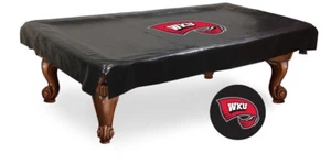 NCAA - Cubierta de mesa de billar del oeste de Kentucky logotipo del equipo universitario - Imagen 1 de 1