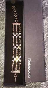 ITALIAN DESIGNER "REBECCA" LARGE BRACELET - Picture 1 of 12