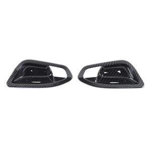ABS Carbon Fiber Door handle Bezel Cover Trim Fits BMW 2 series F23 F22 2014-19 - Picture 1 of 12