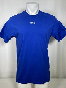 Equipo EE. UU. Juegos Olímpicos de Fútbol de Estados Unidos Nike Camiseta Azul Para Hombre PEQUEÑA - Imagen 1 de 12