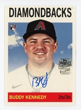 2023 Topps Archives 64FF-BK Buddy Kennedy RC Fan Favorites AUTO Diamondbacks