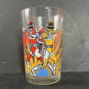 Ancien Verre Bioman dessin animé 1986 Collection No Goldorak Vintage Amora - Imagen 1 de 5