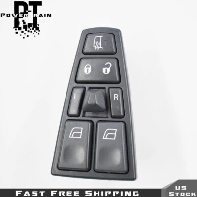 Interruptor de ventana de control maestro para camión Volvo FH12 FM VNL 20752918 21543897 Foto 1 de 4
