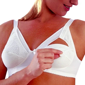 Scudotex Sujetador Lactancia y Embarazo Athena Cotton Mater Blanco Blanco - Bild 1 von 3