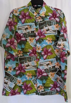 M. E. Sport Vintage Hawaiian shirt for men M. Perfect conditions. - Image 1 of 3