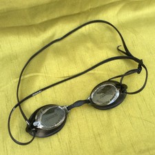 Speedo Adult Swim  Goggle Black-Blue Googles New