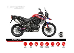 TRIUMPH TIGER 800 XR - XC 2018 - 2020 GRAPHIC STICKER SET DECAL KIT - Bild 1 von 3
