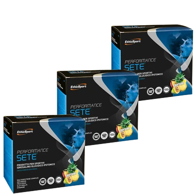 EthicSport PERFORMANCE SETE Rapida Idratazione Tropical Ethic Sport 3 X 14 Buste