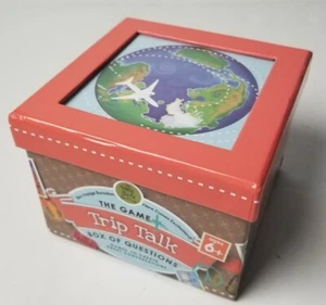 Trip Talk Box of Questions the Game - Games to Create Conversation! Road Trips! - Picture 1 of 3