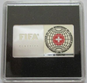 Samoa 1 dólar FIFA Classics Copa Mundial de Fútbol 1954 en Suiza 1/2 oz plata - Imagen 1 de 2