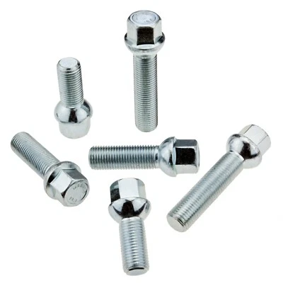 Radschrauben Radbolzen M14x1,5 Kugelbund SW17 Längenauswahl für Volkswagen VW - Bild 1 von 2