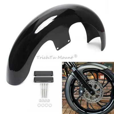 Guardabarros envolvente de rueda delantera de 21" para Harley Touring Electra Street Road Glide King Foto 1 de 4
