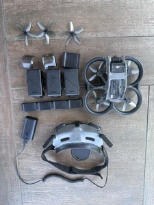DJI Avata 1 Drone, VR Headset, Controller And Battery Pack Included, Black - Picture 1 of 21
