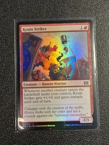 Double Masters 2022 Kruin Striker #114 NM Foil - Picture 1 of 2
