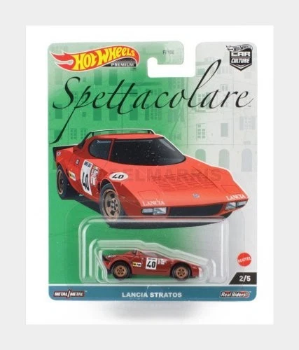 MATTEL HOT WHEELS FPY86-959B-HKC49 LANCIA - STRATOS N 4 RALLY 1978 - RED - 1/64 - Immagine 1 di 1