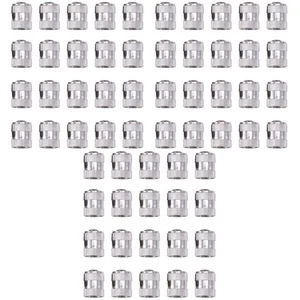  60 Stück Universalräder Reifen Reifen Vorbau Luftkappen Hutabdeckung Fahrzeug - Bild 1 von 12