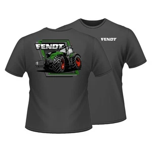 Camiseta Fendt 1050 Tractor Gris Carbón Manga Corta EXC-452 - Imagen 1 de 1