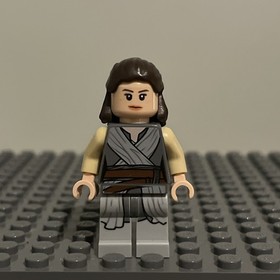 LEGO Rey Minifigure w/ Tied Robe - 75189 75216 Star Wars Jedi (sw0866) - 1Y