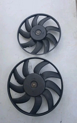 Audi A4 2.0 2015 radiador izquierdo y derecho ventiladores de refrigeración pala y motor M134989 usado Foto 1 de 4