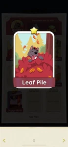 Leaf Pile-Monoply Go Sticker Fast Sending - Picture 1 of 1