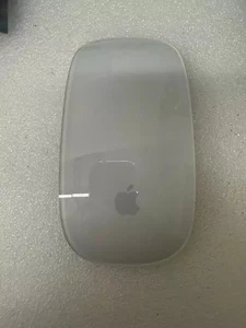 APPLE A1657 V2 MAGIC MOUSE 2 ( WHITE RAILS) - SILVER - Scratch & Dent - Picture 1 of 4