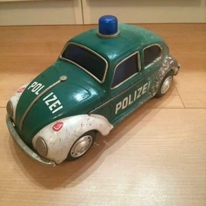 Taiyo VW Beetle POLIZEI approx. 24cm miniature car from Japan Toy Hobbies Rare - Picture 1 of 12