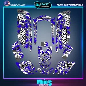 YAMAHA RAPTOR 660 graphics kit 2001 2002 2003 2004 2005 decals stickers ATV UTV - Picture 1 of 6