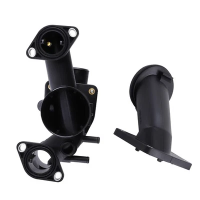 Thermostat Housing with Thermostat for Jaguar XJ8L/XJ/S-Type R 2003-2005 AJ89485 - Image 1 of 4