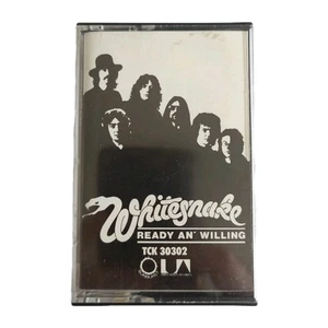 Whitesnake Ready An' Willing Cassette 1980 Mirage Records Excellent Condition - Picture 1 of 6