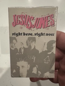 Jesus Jones - Right Here, Right Now - 1991 - Factory Sealed Cassette Single - Picture 1 of 6