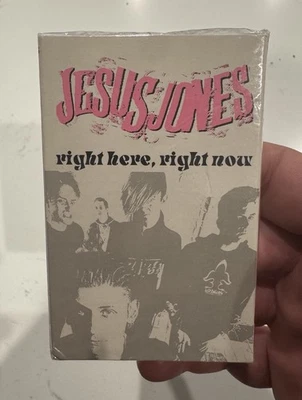 Jesus Jones - Right Here, Right Now - 1991 - Factory Sealed Cassette Single - Image 1 of 4